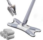 Butterfly Mop, X-Shape Microfiber Mop, Butterfly Rotating Absorbent Mop - Image 2