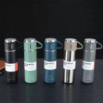 Vacuum Insulated Thermal Flask Set With Cup Set 3 In 1 - Image 4