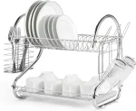 2 Layer Dish Drainer Rack - Image 3