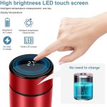 Stainless Steel Vacuum Flask with Temperature Display - Image 4