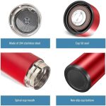 Stainless Steel Vacuum Flask with Temperature Display - Image 3